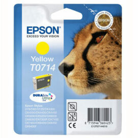 Epson T0714 Tintapatron Yellow 5,5ml