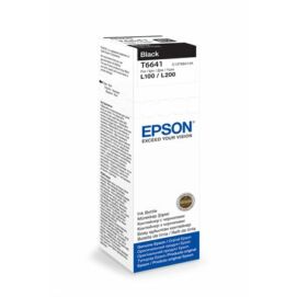 Epson® T6641 eredeti fekete tinta L100/L200 (70ml) (T6721) (≈4000oldal)