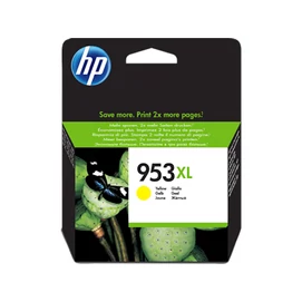 HP F6U18AE Tintapatron sárga 1.450 oldal kapacitás No.953XL