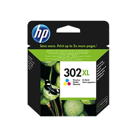 HP F6U67AE Tintapatron Color 330 oldal kapacitás No.302XL - Utód: B7RT8AE