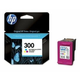 HP Nr.300 (CC643EE) eredeti színes tintapatron, ~165 oldal