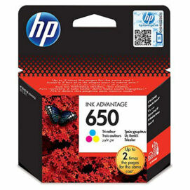 HP Nr.650 (CZ102AE) eredeti színes tintapatron, ~200 oldal