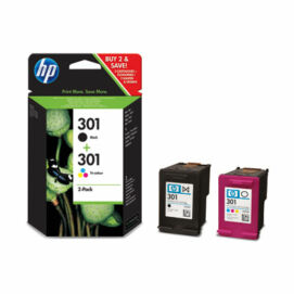 HP Nr.301 (CR340EE/N9J72AE) eredeti (fekete-színes) tintapatron multipakk, ~355 oldal