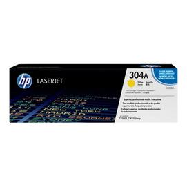 HP CC532A (304A) sárga eredeti toner (≈2800 oldal)
