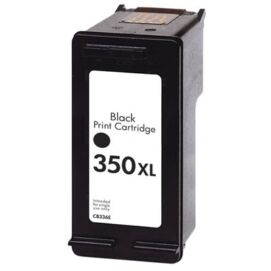 HP -hez Nr.350XL (CB336E) utángyártott fekete tintapatron, ~750 oldal