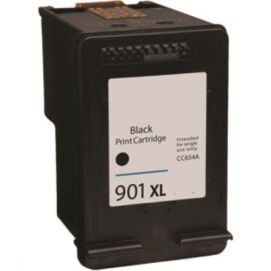 HP -hez Nr.901XL (CC654A) utángyártott fekete tintapatron, ~700 oldal