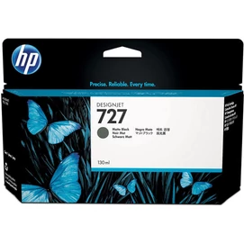 HP B3P22A Patron Matt Bk 130ml No.727 (Eredeti)