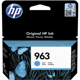 HP Nr.963 (3JA23AE) eredeti cián tintapatron, ~700  oldal