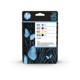 HP Nr.950/951 (6ZC65AE) eredeti (fekete-cián-magenta-sárga) tintapatron multipakk, (~1000 oldal fekete, 3x700 oldal színes)