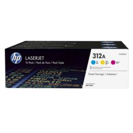 HP CF440AM (312A) színes eredeti toner multipakk, ~3x2700 oldal