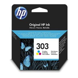 HP Nr.303 (T6N01AE ) eredeti színes tintapatron, ~165 oldal