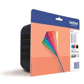 Brother LC223BKCMY Tintapatron csomag BKCMY 11 ml + 3*5,9 ml