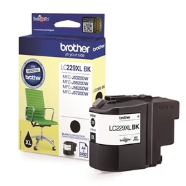 Brother LC229XLBK Tintapatron Black 48,2 ml 2.400 oldal kapacitás