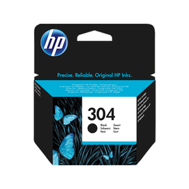 HP Nr.304 (N9K06AE) eredeti fekete tintapatron, ~120 oldal