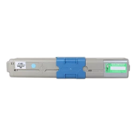 OKI -hoz C310/C530/MC361 UTÁNGYÁRTOTT cián toner, ~2000 oldal