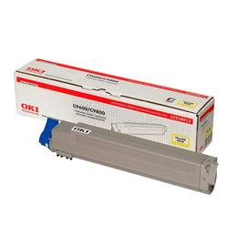 OKI C9600 sárga eredeti toner 15K (42918913)