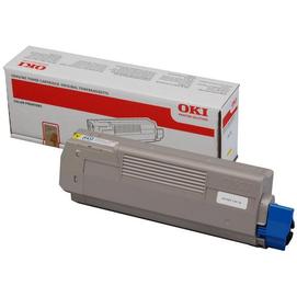 OKI C610 eredeti sárga toner  (44315305) ( ≈6000 oldal)