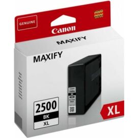 Canon® PGI-2500BK XL eredeti fekete tintapatron, ~2500 oldal (pgi2500xl)