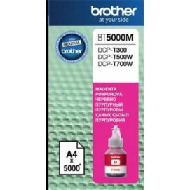 Brother BT5000M eredeti magenta tinta DCP-T300/T500W/T700W/MFC-T800W nyomtatókhoz