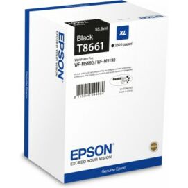 Epson T8661 eredeti fekete tintapatron, ~2500 oldal (C13T866140)
