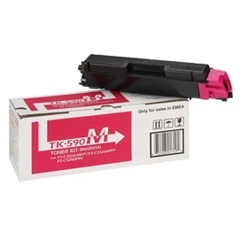 Kyocera TK-590M eredeti magenta toner, ~5000 oldal ► Legális! ◄