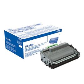 Brother TN3480 eredeti fekete toner, ~8000 oldal