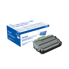 Brother TN-3520 eredeti fekete toner, ~20000 oldal