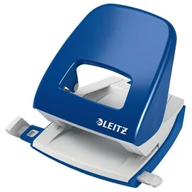Lyukasztó, kétlyukú, 30 lap, LEITZ &quot;Nexxt&quot;, kék