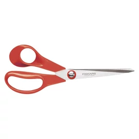 Olló, általános, 21 cm, balkezes, FISKARS &quot;Classic&quot;, narancssárga