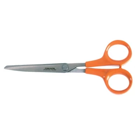 Olló, papírvágó, 17 cm, FISKARS &quot;Classic&quot; narancssárga