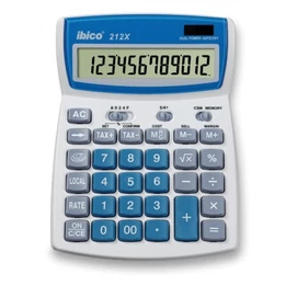 Számológép, asztali, 12 számjegy, IBICO &quot;212X&quot;