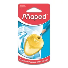 Hegyező, egylyukú, tartályos, MAPED &quot;I-Gloo&quot;, vegyes színek (szín nem választható)