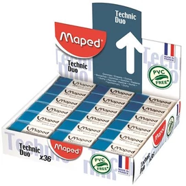 Radír display, kombinált, MAPED &quot;Technic Duo&quot;
