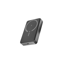 Power bank, mágneses (vezeték nélküli), 10.000mAh, AVAX "PB300 Freely", fekete