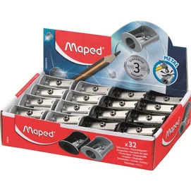 Hegyező display, egylyukú, fém, MAPED &quot;Satellite&quot;, vegyes színek (szín nem választható)