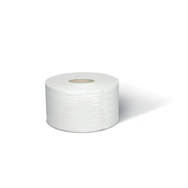 Toalettpapír, T2 rendszer, 1 rétegű, 19 cm átmérő, Universal, TORK &quot;Mini Jumbo&quot;, natúr