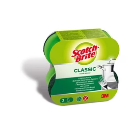 Mosogatószivacs, piskóta alakú, kézkímélő, 3M &quot;Scotch-Brite&quot;