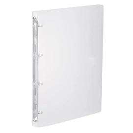 Gyűrűs könyv, 4 gyűrű, 25 mm, A4, PP, VIQUEL &quot;Propyglass&quot;, víztiszta