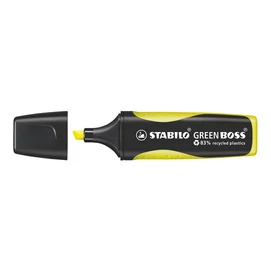 Szövegkiemelő, 2-5 mm, STABILO &quot;Green Boss&quot;, sárga