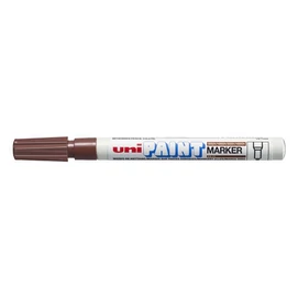 Lakkmarker, 0,8-1,2 mm, UNI &quot;PX-21&quot;, barna