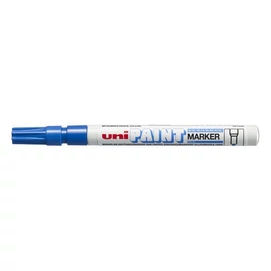 Lakkmarker, 0,8-1,2 mm, UNI &quot;PX-21&quot;, sötétkék