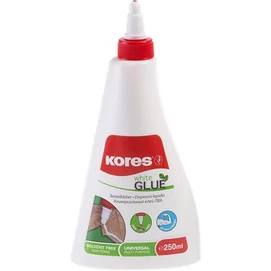 Hobbiragasztó, 250 ml, KORES &quot;White Glue&quot;