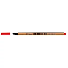 Tűfilc, 0,4 mm, VICTORIA OFFICE,"Slim", piros