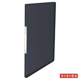 Bemutatómappa, 40 zsebes, A4, ESSELTE &quot;Vivida&quot;, fekete