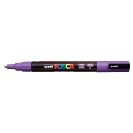 Dekormarker, 0,9-1,3 mm, UNI &quot;Posca PC-3M&quot;, lila