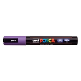 Dekormarker, 1,8-2,5 mm, UNI &quot;Posca PC-5M&quot;, lila