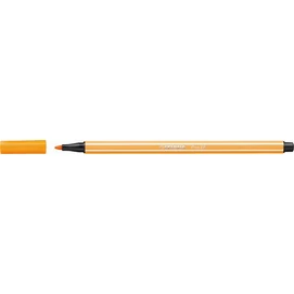 Filctoll, 1 mm, STABILO &quot;Pen 68&quot;, neon narancssárga
