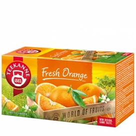 Gyümölcstea, 20x2,25 g, TEEKANNE &quot;Fresh orange&quot;
