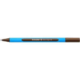 Golyóstoll, 0,7 mm, kupakos, SCHNEIDER &quot;Slider Edge XB&quot;, barna