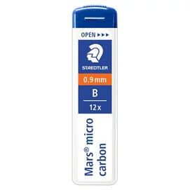 Grafitbél, B, 0,9 mm, STAEDTLER &quot;Mars Micro Carbon 250&quot;